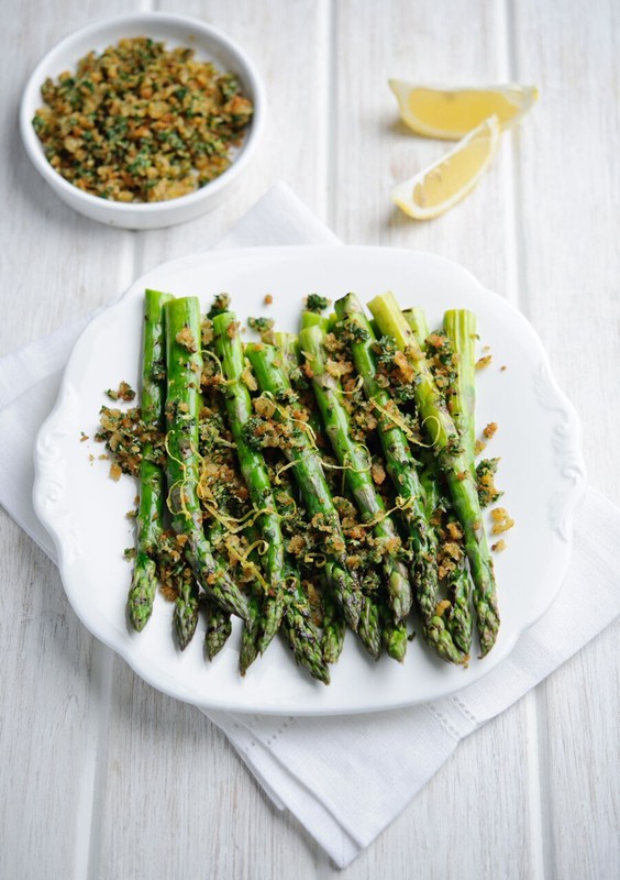 Griddled British Asparagus with Gremolata